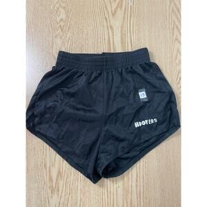 B22-15 Women’s Hooters Vintage OG Dolfin Uniform Shorts Black Size Small